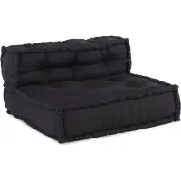 vidaXL Best Möbel Modulares Sofa 4 pcs - Anthrazit 70x70x56 cm Stoff - Gartenmöbelauflagen A3315069