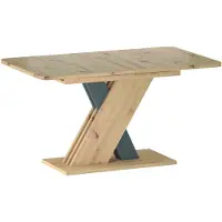 Designimpex Design Esstisch GS-555 ausziehbar 140-180 cm