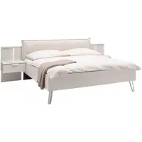 Premium Living Bettanlage Briona Creme ca. 180x200cm