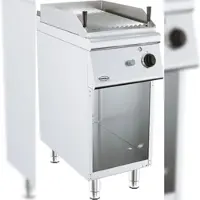 Chefgastro Base 700 Gas Lavasteingrill BxTxH 400x700x900mm