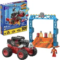 Mega Bloks Monster Trucks Bone Shaker Crash Set