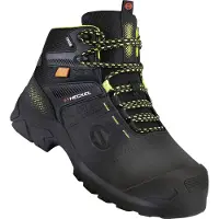 Heckel MACCROSSROAD 3.0 META Sicherheitsschuh S3 Stiefel, Männlich, Erwachsener, Sicherheitsstiefel, Schwarz, CI, HI, HRO, S3, SRC, Schnürverschluss
