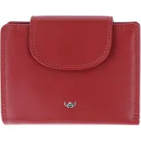 Golden Head Leder Geldbörse Polo RFID Protect Kombischeintasche mit Riegel 1237 Rot dunkelrot