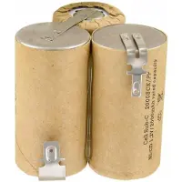 AccuCell Akku passend für Wolf Accu 60 Typ 7084680 3,6 Volt NiCd Akku