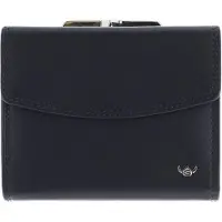 Golden Head Leder Geldbörse Polo RFID Protect Bügelbörse 2123 Marineblau dunkelblau