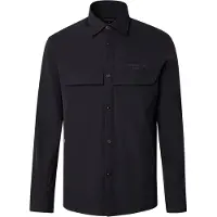BOSS für Herren. 50560403 Hemd Spirit70 schwarz (XL), Lässig, Klassisch, Polyester, Langarm