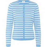 Saint tropez Strickjacke Gerade Passform blue white
