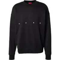HUGO Sweatshirt aus Baumwolle mit Logo-Stickerei und Grafik-Print Grösse M