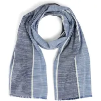 Nils Sundström Schal in blau marine - 0001 | Gr.: onesize