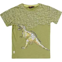 KOROSHI Kurzarm-t-shirt in khaki | Gr.: 116-122