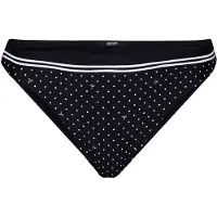 JOOP! Bikini-Hose JOOP "Brismar Beach", Damen, Gr. 38, N-Gr, schwarz-weiß (schwarz beauty aop), Obermaterial: 83% Polyamid, 17% Elasthan, Badehosen Bikini-Hose