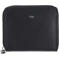 Golden Head Leder Geldbörse Polo RFID Protect RV-Damenbörse 2826 Schwarz