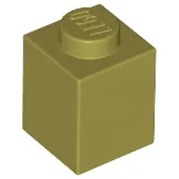 LEGO 250 Stück , Teile Nr. 3005 in Olivgrün (Olive Green)