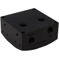 Alphacool Eisdecke D5 - Black Acetal G1/4