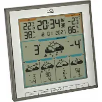TFA-Dostmann TFA.me WLAN Wetterstation ID-08, 35.8105.10, Profi-Wettervorhersage durch wetter.com 5 Tage, Online-Portal, inkl Außensensor Funk