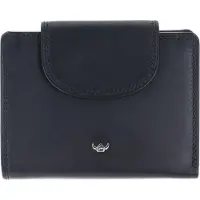 Golden Head Leder Geldbörse Polo RFID Protect Kombischeintasche mit Riegel 1237 Schwarz