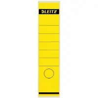 Leitz Rückenschild, selbstklebend, lang/breit, 285 x 61,5 mmgelb, 10 Stück