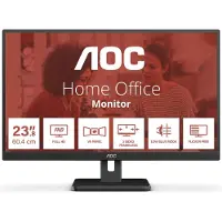 AOC 24E3UM, 61 cm (24"), 1920 x 1080 Pixel, Full HD, 4 ms, Schwarz
