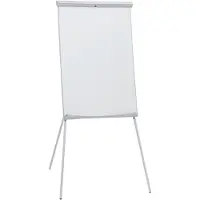 Franken Flipchart U-Act!Line Standard FC93, Dreibeinstativ, höhenverstellbar, recycelt, magnethaftend, Ablageschale, Tafel 700x1000 mm
