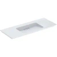 Geberit Möbelwaschtisch One 120cm, o. Hahnl. + ÜL, we. K-Tect/Bl we.