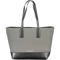 Valentino Schwarzer Damenshopper mit Kontrastdetails und Reißverschluss