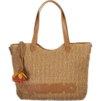 Valentino für Damen. VBS7GG01PAG Braune Shopper-Tasche (OSFA), Lässig, Polyurethan