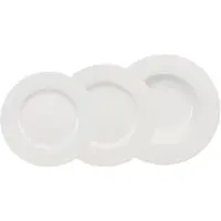 Villeroy & Boch Geschirr-Set "Teller-Set Wonderful World 12er Set weiß"