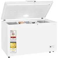 Exquisit Gefriertruhe 371 l | Energieklasse E | Schnellgefrieren | Kühlfunktion | 36 Std. Lagerzeit | leise 39 dB | GT5400-HE-041E weiss | Weiß