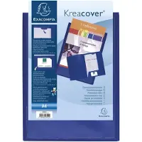 Exacompta 43502E, A4, Polypropylen (PP), Blau, 240 mm, 320 mm, 10 Stück(e)