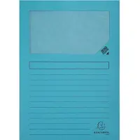 Exacompta Forever Hellblaue A4 Unterordner Pack - 100 Stück (4 Einheiten)