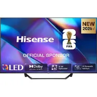 Hisense 43 '' A79S | Hi-QLED Smart TV 4K 60 Hz, 109,2 cm (43"), 3840 x 2160 Pixel, DLED, Smart-TV, WLAN, Schwarz