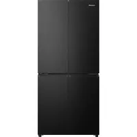 Hisense RQ5P470SAFD, Kühl-/Gefrierkombination, Flügeltüren, 483 Liter, NoFrost Plus, Schwarz