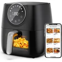 Xiaomi 5,7L Heißluftfritteuse - Touchdisplay, 100+ Rezepte, 8 Automatik-Programme, 1700W
