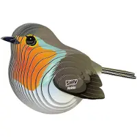 Eugy 3D-Bastelset Rotkehlchen