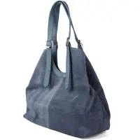 Giulia Tote Tasche Stahlblau