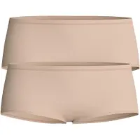 Calida Slip Casual Bequem sitzend Sleek Skin Hipster Slip 2P
