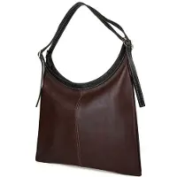 Giulia Tote Bag Walnussbraun Schwarz
