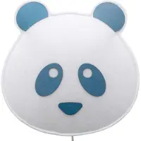 BUOKIDS Soft Wandlampe Panda Bär blau