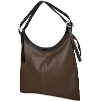 Giulia Tote Bag Braun Schwarz