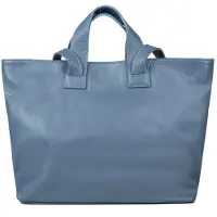 Giulia Tote Bag Stahlblau