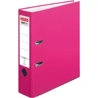 Herlitz Ordner maX.file protect, DIN A4, Rückenbreite 80 mm, 20 Stück, pink