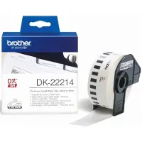 Brother DK-22214 (black on white)