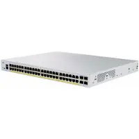 Cisco CBS350-48FP-4X-EU Managed L2/L3 Gigabit Ethernet (10/100/1000) Netzwerk-Switch Silber