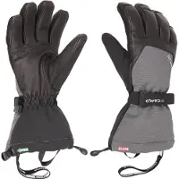 Camp - Handschuhe zum Bergsteigen aus PrimaLoft - Geko Alpine Black/Grey für Damen aus Leder - Größe S - Grau