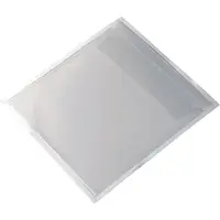 Durable Selbstklebetaschen Pocketfix CD, 127 x 127 mm, selbstklebend, Verschlussklappe, 10 Stück, transparen