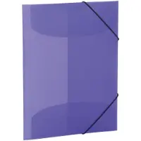 Herma Sammelmappen DIN A4 lila transluzent, 3 St.