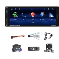 Semoic 6,9-Zoll Car-Stereo Single-DIN Autoradio CarPlay A