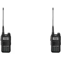 Semoic 2X UV-4R DMR-Radio Digitales Walkie-Talkie Dualmodus Analoges Funkgerät Dual-Zeitschlitz Amateurfunk 1024 Kanäle EU-Stecker