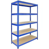 Monster Racking 1 Racking Bay 120cm Garage Regale Lagerung Regal Einheit Stahl 5 Tier
