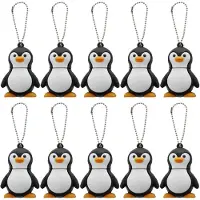 Semoic 10X 32GB Neuheit Netter Baby Pinguin USB 2.0 USB-Speicher-Stick Daten USB-Memory-Stick Geraet - Schwarz und Weiss